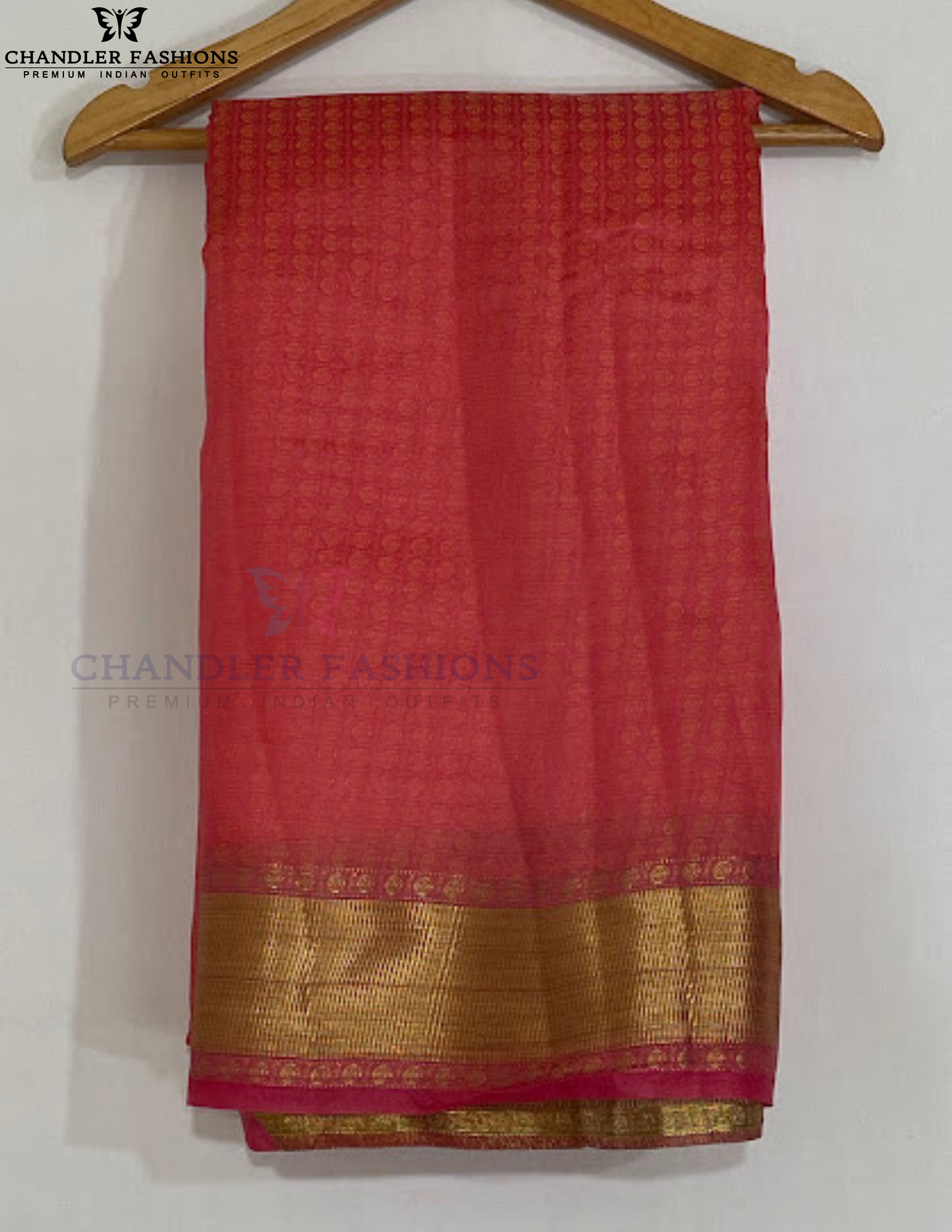 Pink Color Silk Cotton Saree In USA