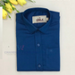Blue Color Cotton Shirt With Tissue Zari Work Dhoti Set In USA