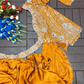 Yellow Color Rangoli Saree In Yuma