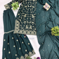 Embroidery Work Sharara Suits In Suncity