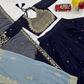 Dark Blue Color Embroidery Work With Georgette Lehenga Choli In Suncity