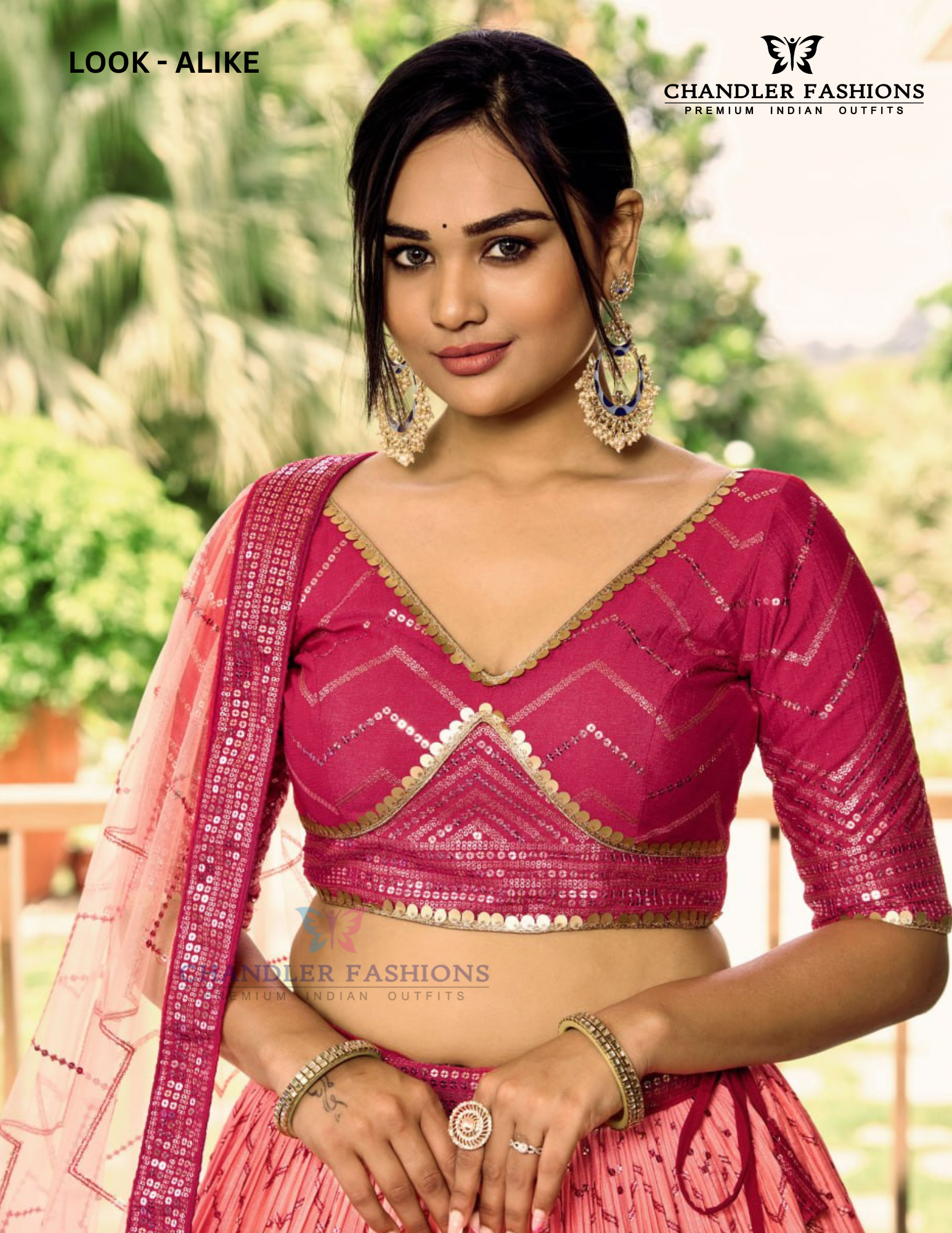 Pink Lehenga Choli With Dupatta In Tempe