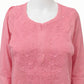 Alluring Pink Color Cotton With Chikankari Work Palazzo Suits For Women