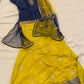 Blue Top And Yellow Skirts Set For Kids-Teen