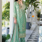 Attractive Green Color Heavy Silk Embroidery Salwar Suits With Dupatta