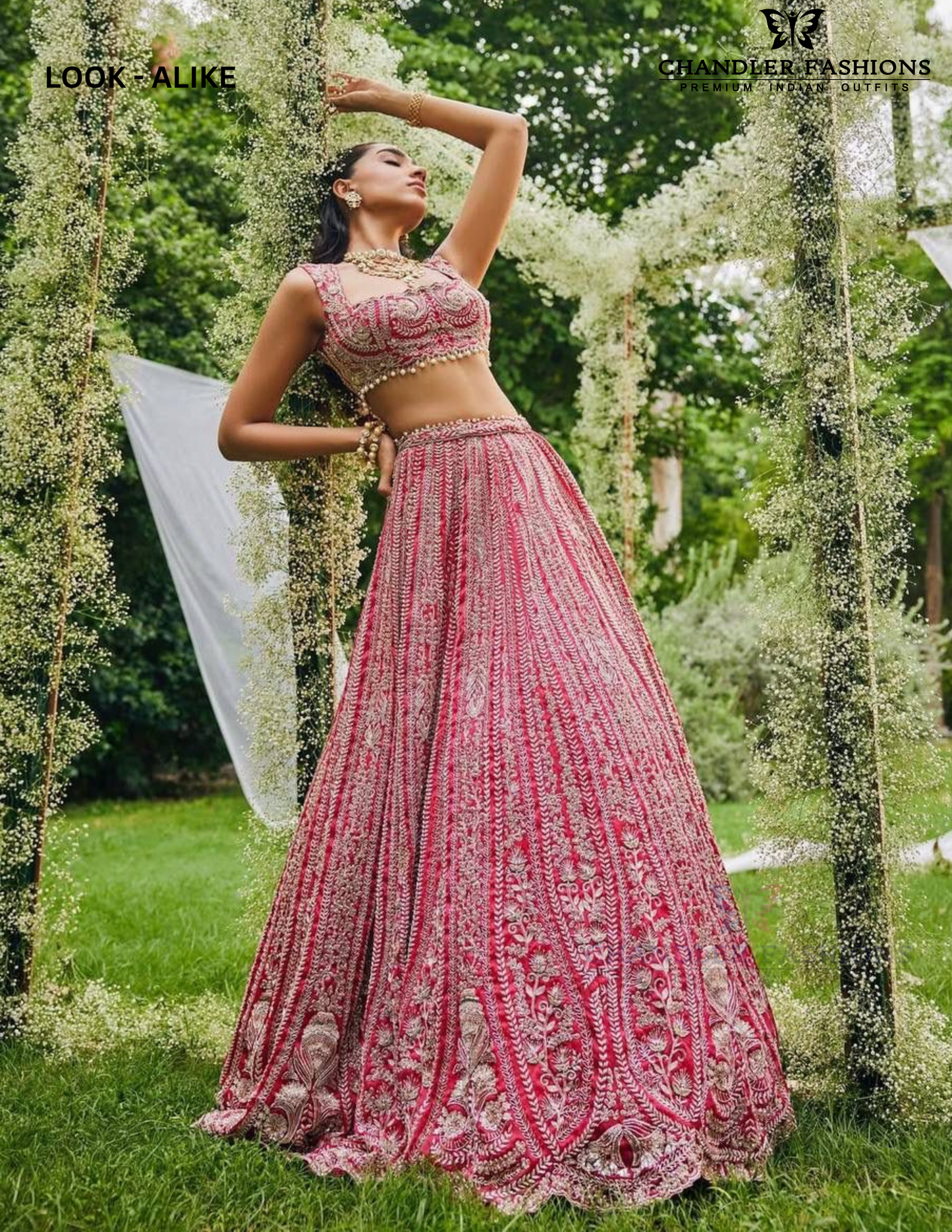 Wonderful Red Color Lehenga Choli In Yuma