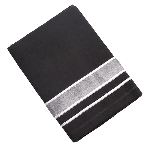 Elegant Grey Color Cotton Dhoti For Men