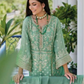 Attractive Green Color Soft Organza Salwar Suits Near Me