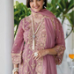 Beautiful Purple Colored Fully Stitched Salwar Suits Near Me