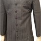 Premium Designer Vivaah Hand Embroidery Silk Sherwani Suit For Men - Black