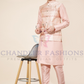 pink Color Embroidered Work Silk Kurta And Pajama With Jacket In USA