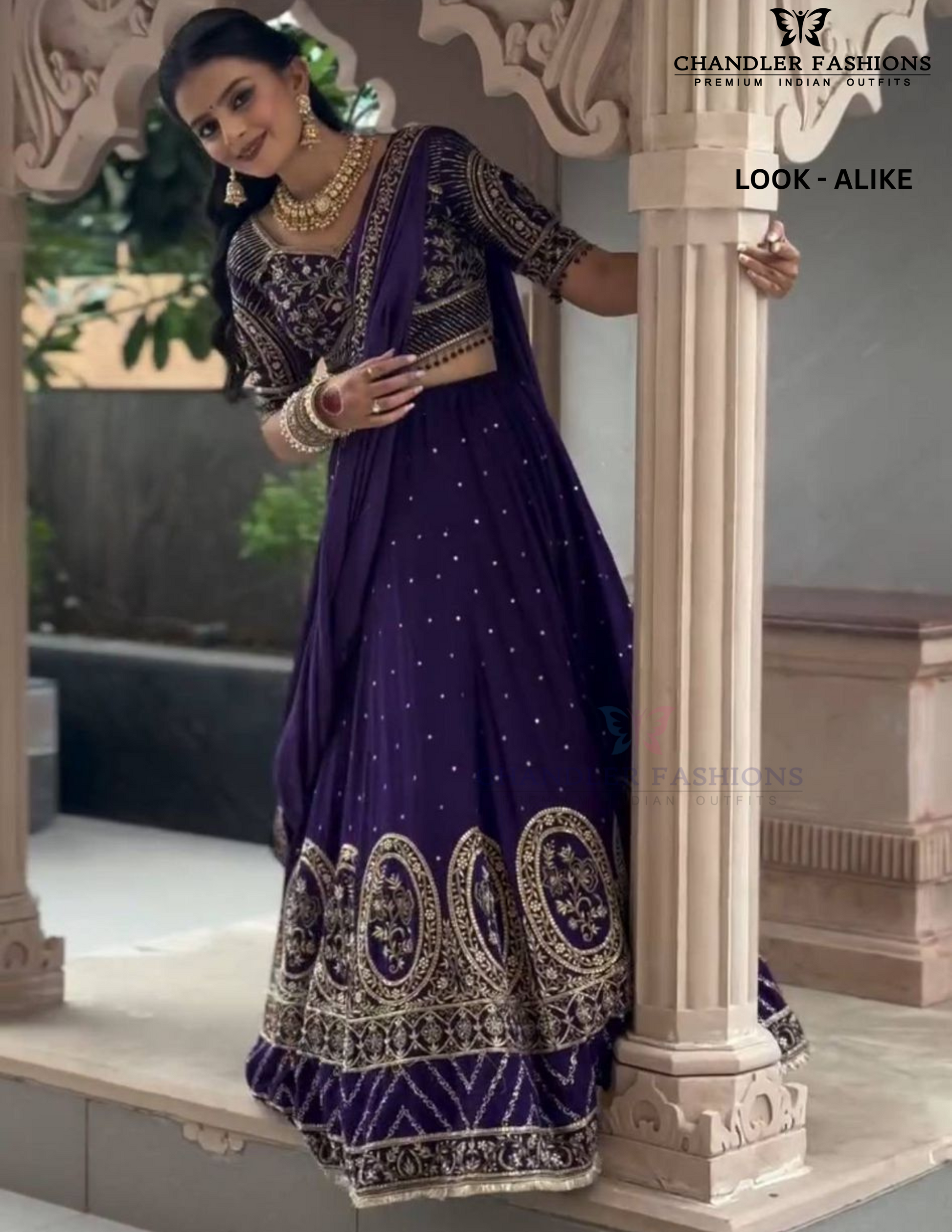 Amazing Purple Color Embroidery And Sequins Work Lehenga Choli With Dupatta For Women