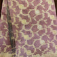 Appealing Rustic Pink Soft Organza Gold Jacquard Weaving Border