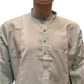 Marvelous Sky Blue Color Cotton Kurta With Pajama For Men