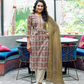 Stunning Multi Color  Rayon Fancy Embroidery Work Salwar Suits For Women