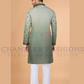 Kurta Thread Work With Pajama Cotton Set For Men in Chandler