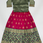  Pink Colored Silk Choli Sets With Zari Work In USA