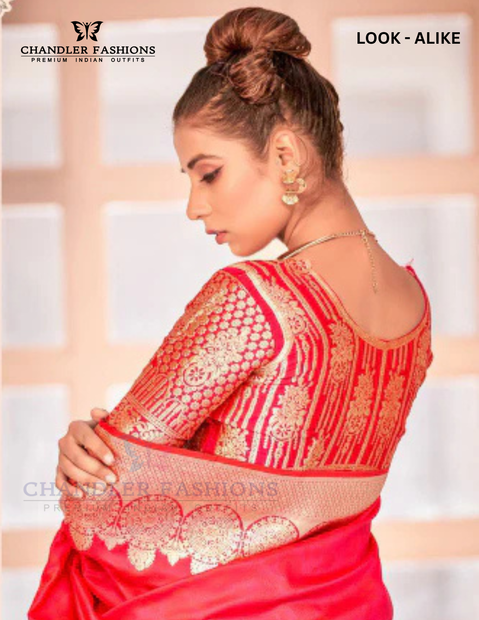 Pink Colored Printed Work Banarasi Soft Silk Designer Sarees In USA