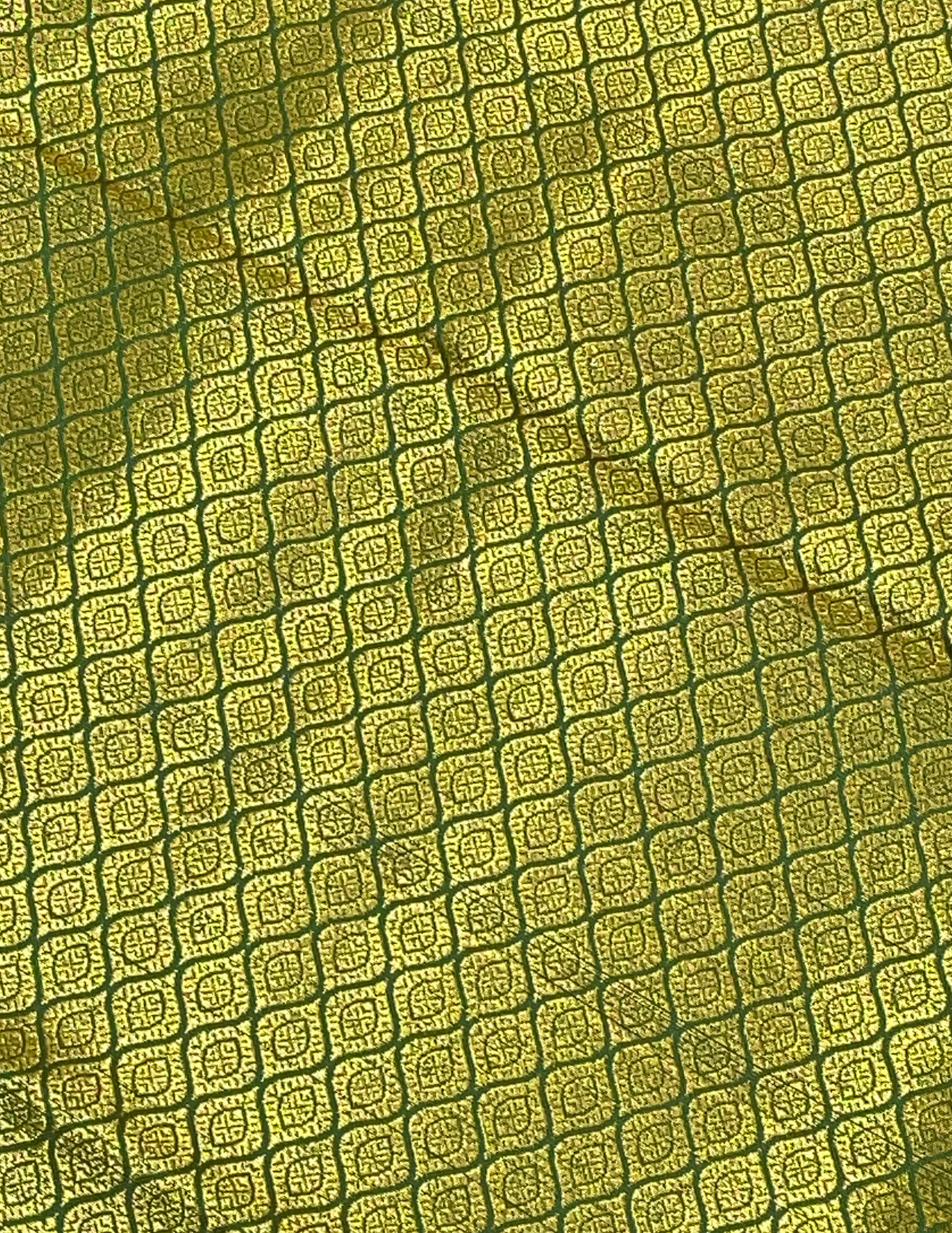 Wonderful Green Color Silk Shawl With Zari Work (Ponnadai)In Chandler