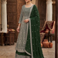 Elegant Green Color Georgette With Heavy Embroidery Work Mastani For Women