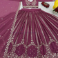Light Purple Color Embroidery And Sequins Work Lehenga Choli In Surprise