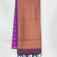 Purple Color Soft Silk Saree With Zari Work on Pallu Near Me