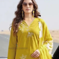 Yellow Color Cotton With Embroidery Work Salwar Suits Near Me