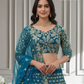 Sky Blue Color Lehenga Choli In Surprise