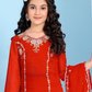 Red Color Georgette Palazzo Suits Near Me
