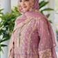 Purple Color Soft Organza Salwar Suits With Dupatta Near Me