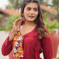 Pure Cotton Kamthi Work And Mirror Choli Sets For Women In Tempe