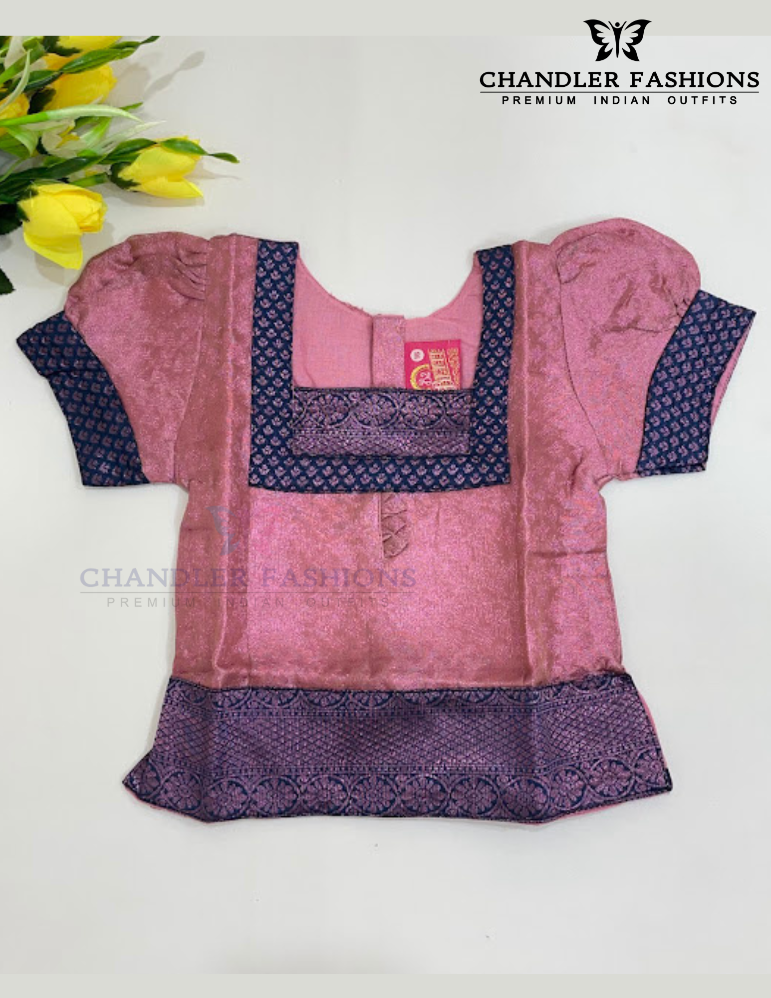 Pink Colored Silk Langa Sets In Tempe