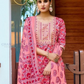 Pink Color Cotton Salwar Suits With Dupatta Set Near Me 