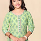 Light Green  Colored Cotton Kurti Suits in Chandler