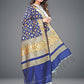 Navy Blue Color Self Designed Dupatta For Women In Surprise