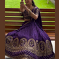 Amazing Purple Color Embroidery And Sequins Work Lehenga Choli In Mesa