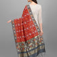 Elegant Red Colored Jacquard Banarasi Dupatta Near Me