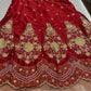 Elegant Maroon Color Malay Satin Silk Multi Needle Embroidery Work Lehenga Choli