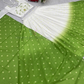 White And Green Color Lehenga Choli With Printed Work Near Me