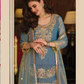 Charming  Embroidery Work Palazzo Suits And Dupatta Near Me
