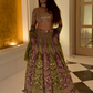 Beautiful Multicolor Sequins Work Lehenga In USA