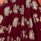 Alluring Maroon Color Sequins Embroidery Kurti In Mesa