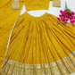 Yellow Color Embroidery Work Lehenga Choli Near Me