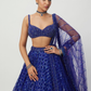 Alluring Blue Color Lehenga In Suncity