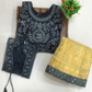 Gorgeous Gray Color Georgette Girls Choli Set With Embroidery And Sequins Work Near Me
