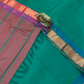 Green Color Pure Kanchi Silk Zari Border Work Saree In Tempe