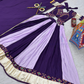 Purple Colored Ribbon Work Chaniya Choli Sets 