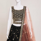 Gorgeous Black Color Heavy Georgette Lehenga Choli  Near Me