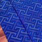 Blue Color Soft Silk Saree With Contrast Rich Pallu In Surprise