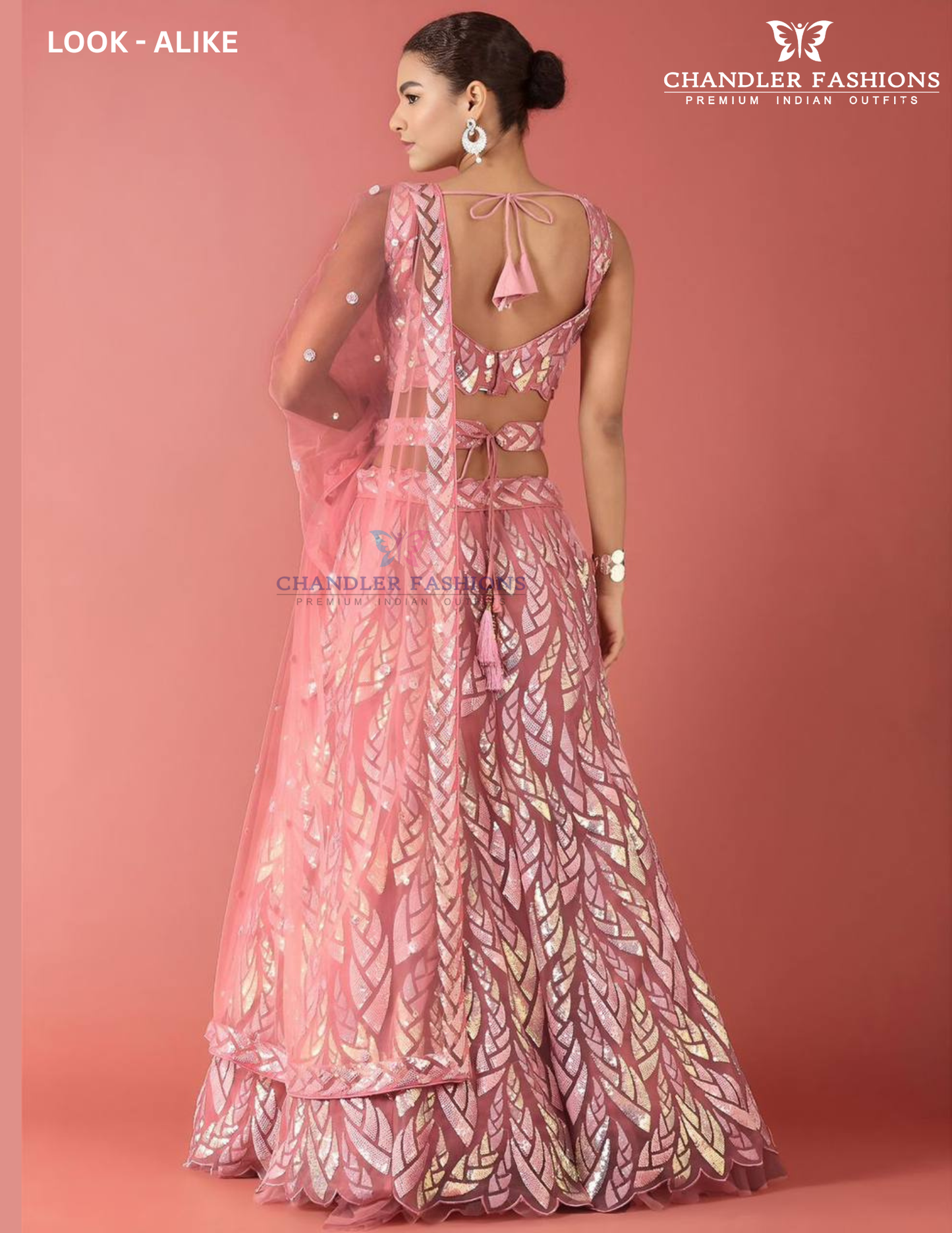 Beautiful Pink Color Soft Net Lehenga Choli Near Me